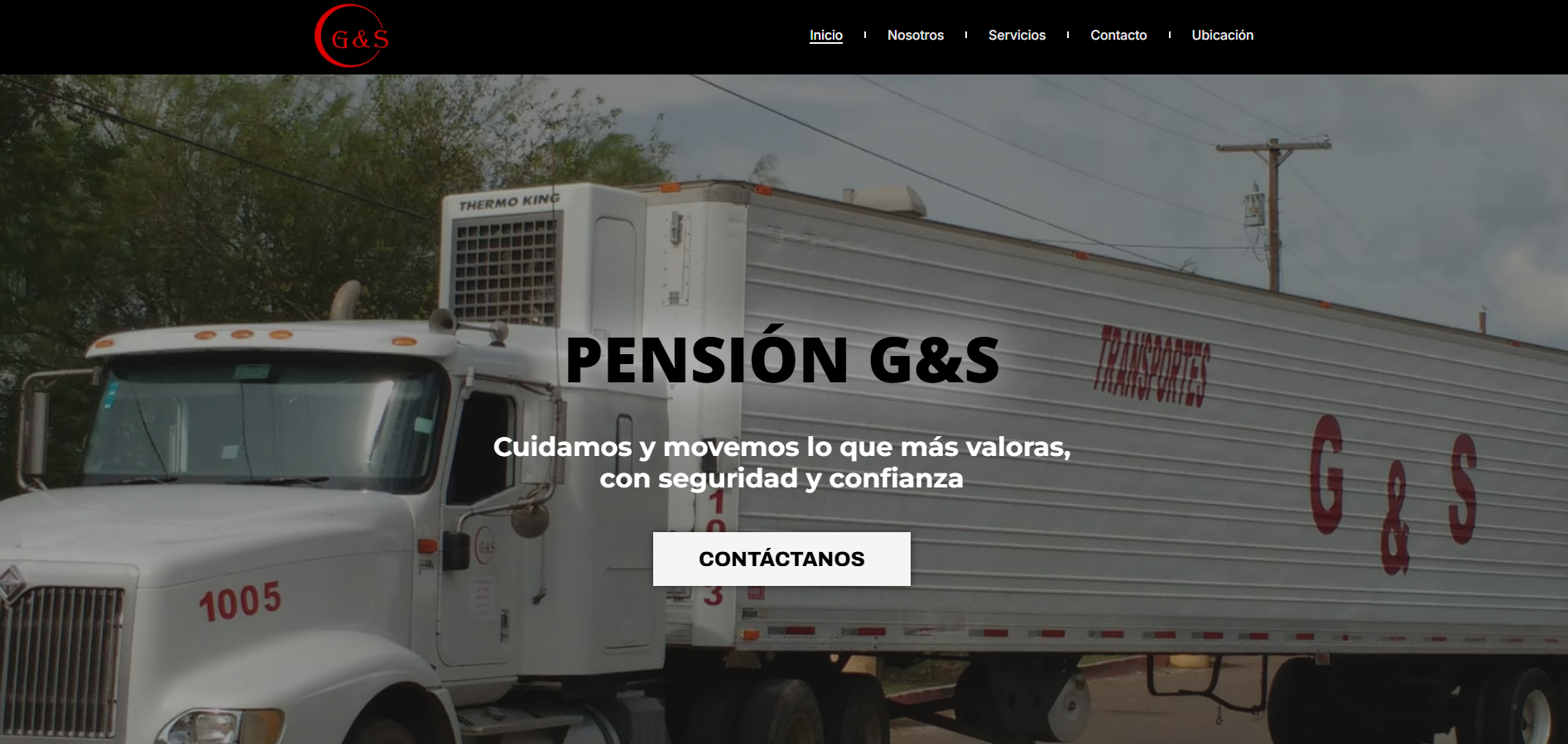 Sitio web de Pensión G&S